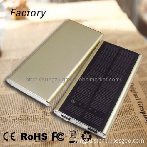 Smart solar laptop charger case for iphone external battery charger